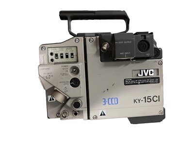 JVC KY-15CI Vintage PROFESSIONAL Camcorder Video Camera | eBay