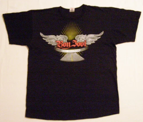 BON JOVI  The lost highway European tour 2008 vintage music t-shirt size XL