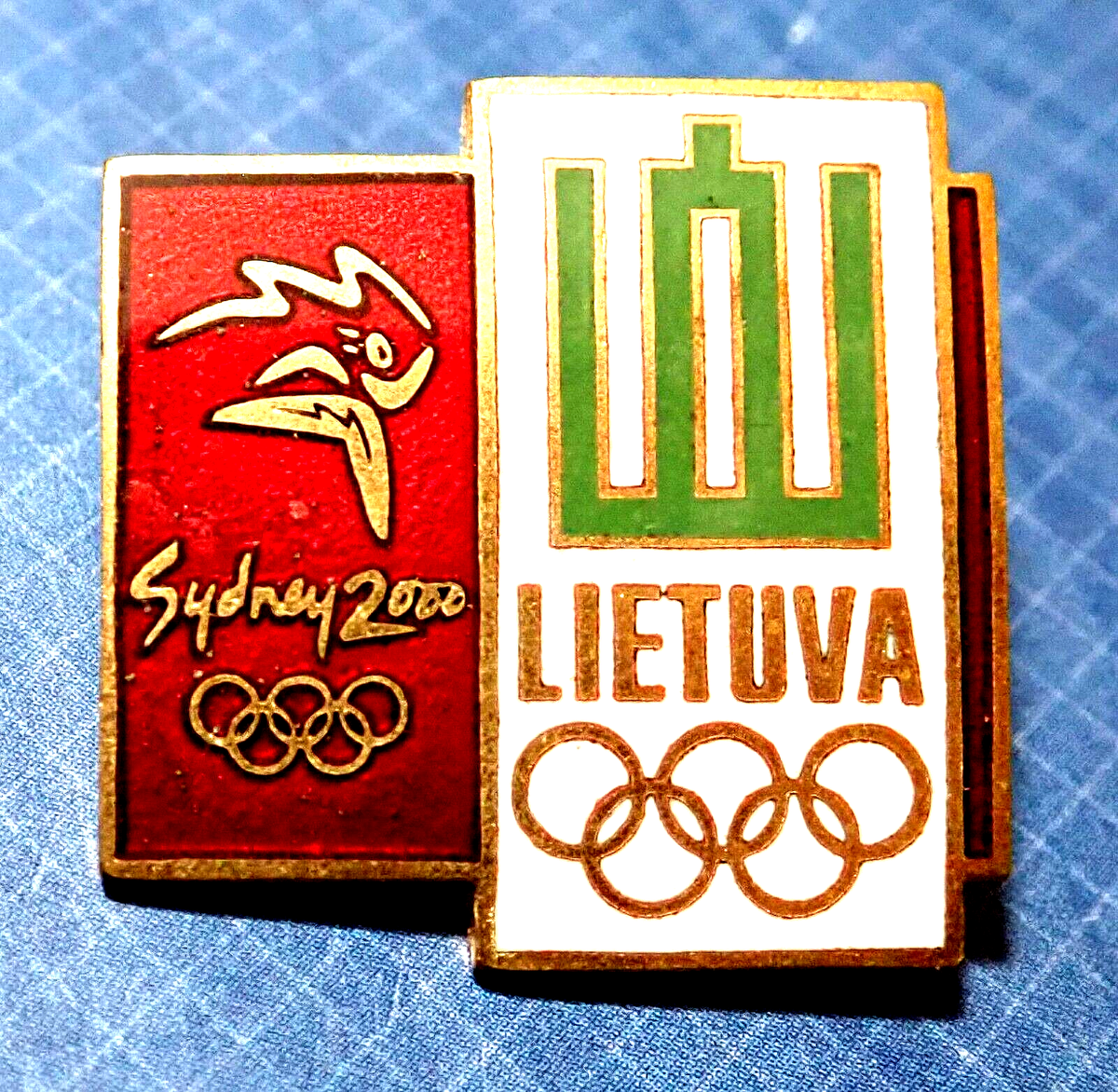 PINS SYDNEY 2000 signe TROPE LESS THAN 5000 logo jeux olympiques