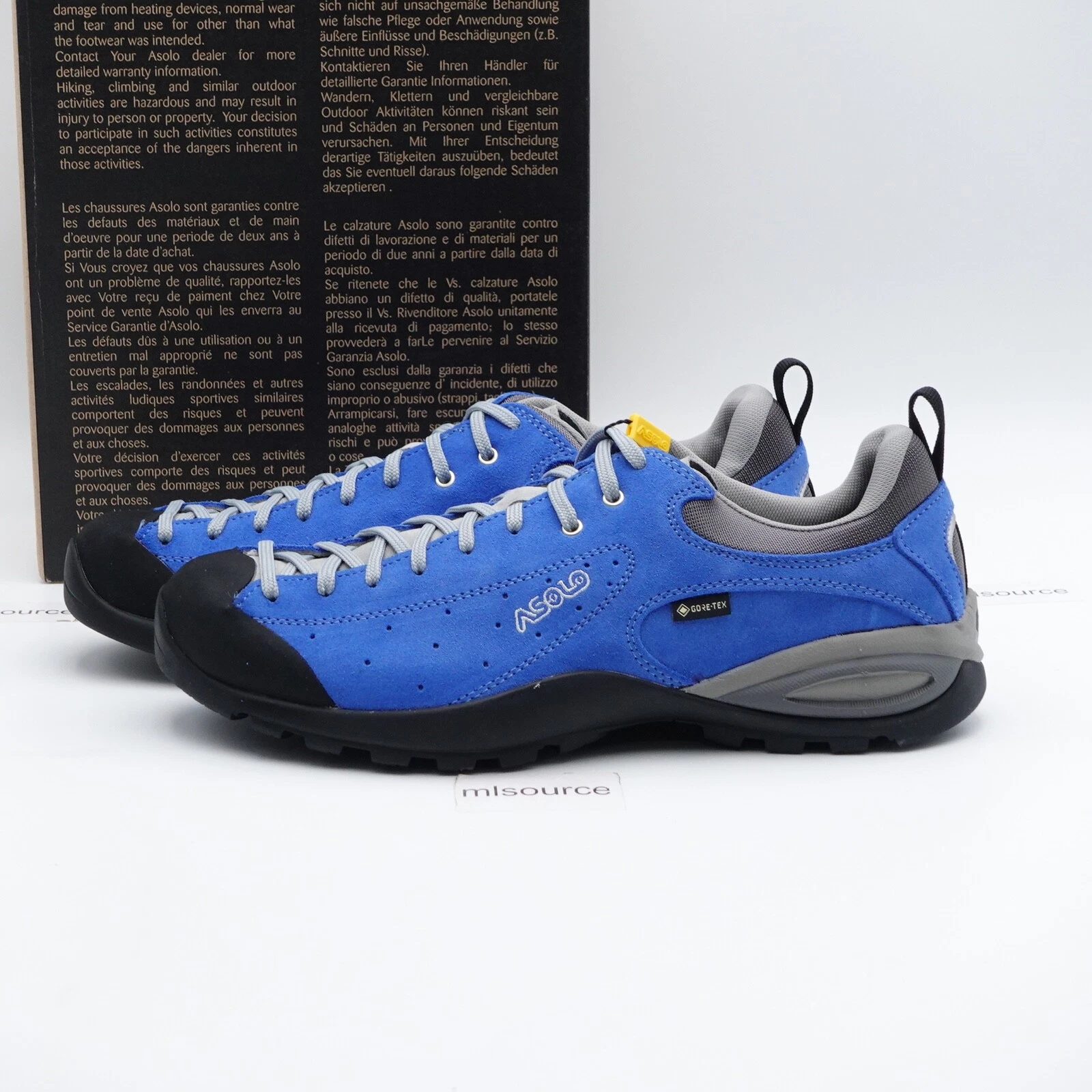Size 9 Men's Asolo Shiver GV GTX Gore-Tex Waterproof Hiking Shoes Sporty Blue
Opens in a new window 