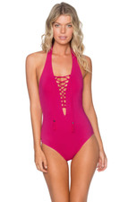 Swim Systems Women's Wild Rose Scandal One Piece
