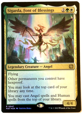 MTG Sigarda, Font of Blessings  FOIL March of the Machine: The Aftermath 0047 NM