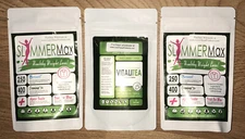 Bundle - 2x Slimmer Max Powdered Supplement - 1x VitaliTea Energy & detox Tea