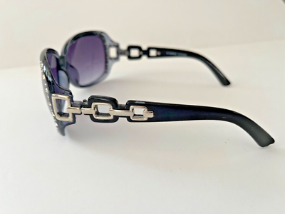 Bling Bling Square Wrap Sunglasses UV400 Protection Gift Box Amazon.com: willochra 2pcs Oversized Crystal Square Diamond  main image 3