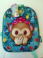 Kinder Rucksack Emoji 3D Leicht Gepolstert Schule Kindergarten Tasche