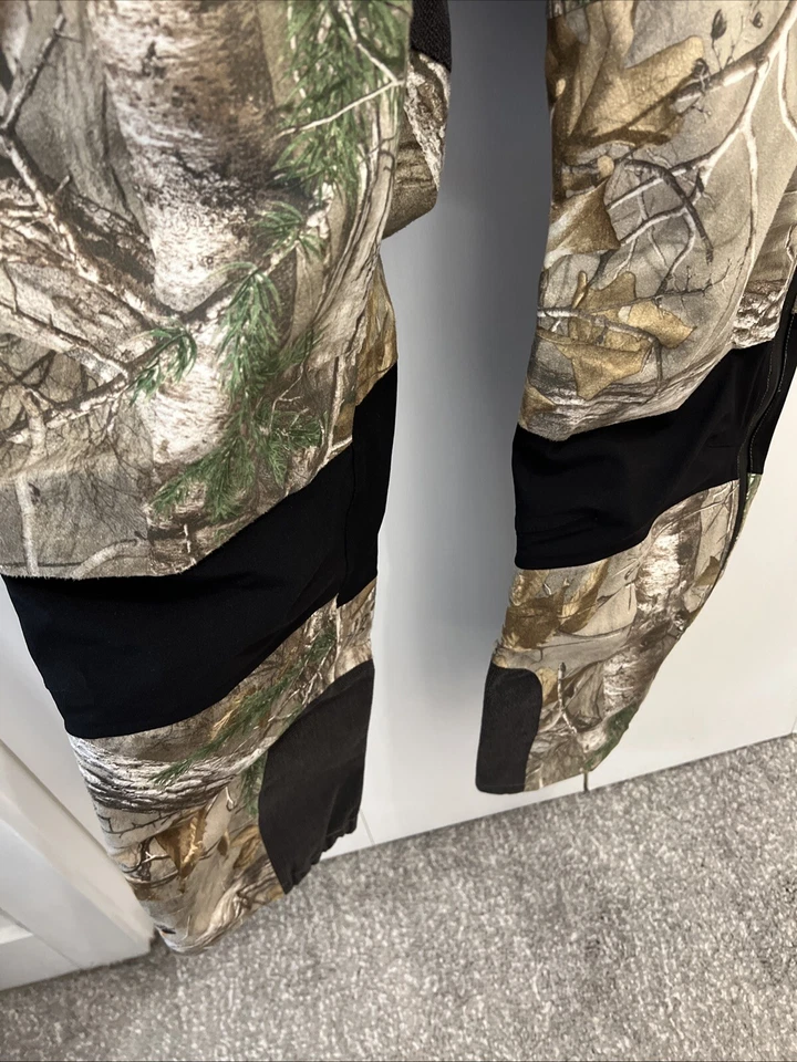 BERETTA Men's Suspender Active Pants Camo Waterproof Hunting Bibs Sz M, GUC! - Image 4 of 4