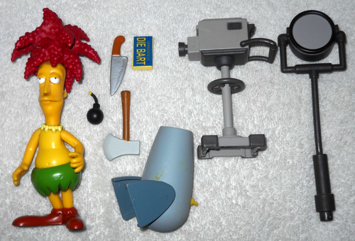 The Simpsons - Sideshow Bob - 100% complete (Playmates)