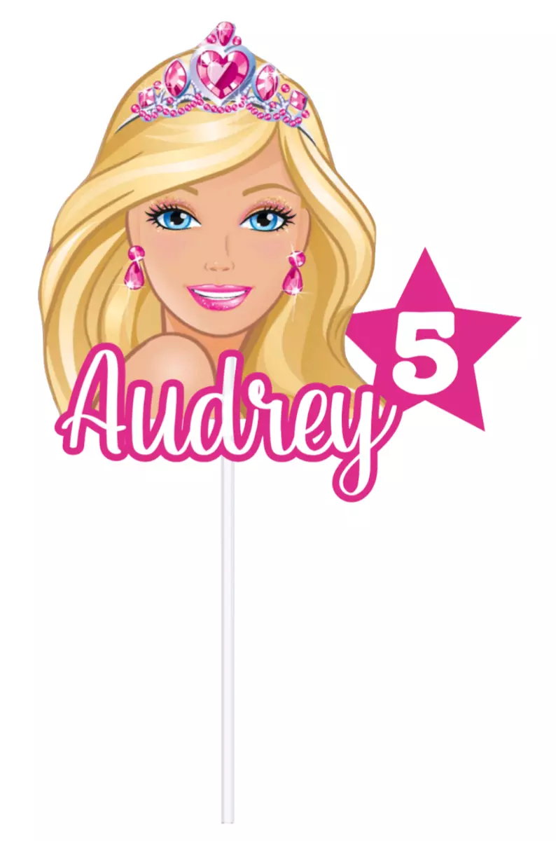 Barbie topper cake new arrivals
