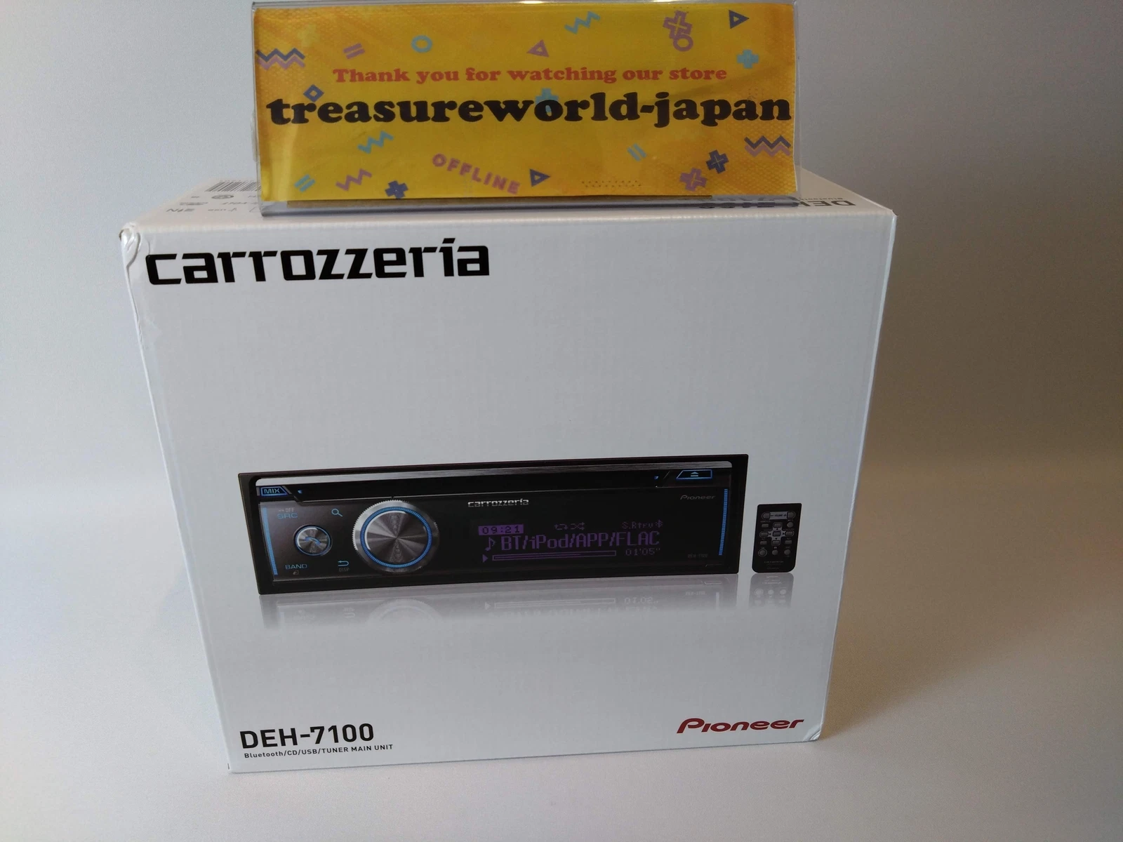 カロッツェリア1DINカセットデッキ+6連奏CDチェンジャーCDX-P670