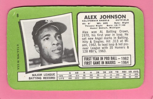 1971 Topps Super Baseball Cards (#4-58) - Pick A Card, VG-EX+ condition - Picture 6 of 26