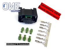 Kit 1 connettore DBW 6 Vie Farfalla Elettronica Fiat 500 Abarth Grande Punto 1.4