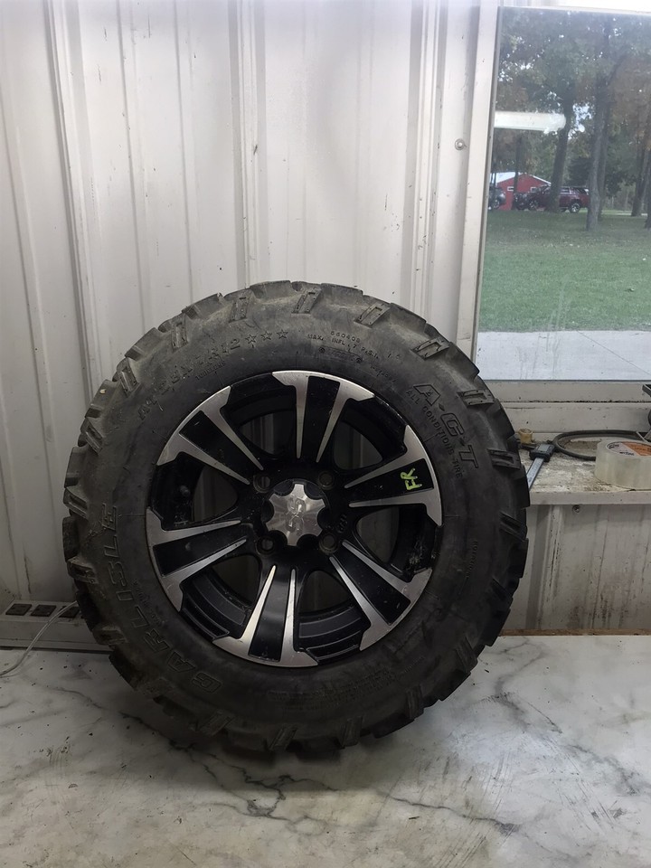 15 Polaris RZR 170 RZR170 Razor front right wheel rim and tire 23 x 7