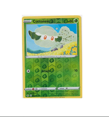 Pokemon - Cottonee - 005/202 - Reverse Holo  - Sword & Shield - NM/M