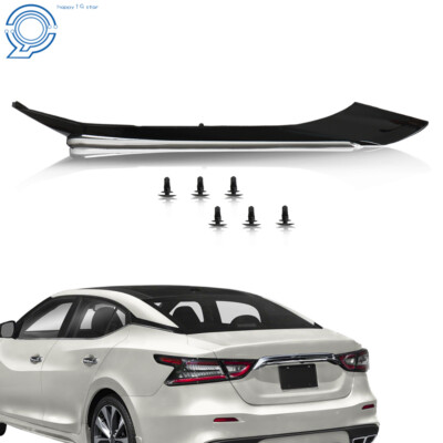 Rear Left Pillar Molding Trim For NISSAN MAXIMA 2016 2017-2021 Chrome Plastic