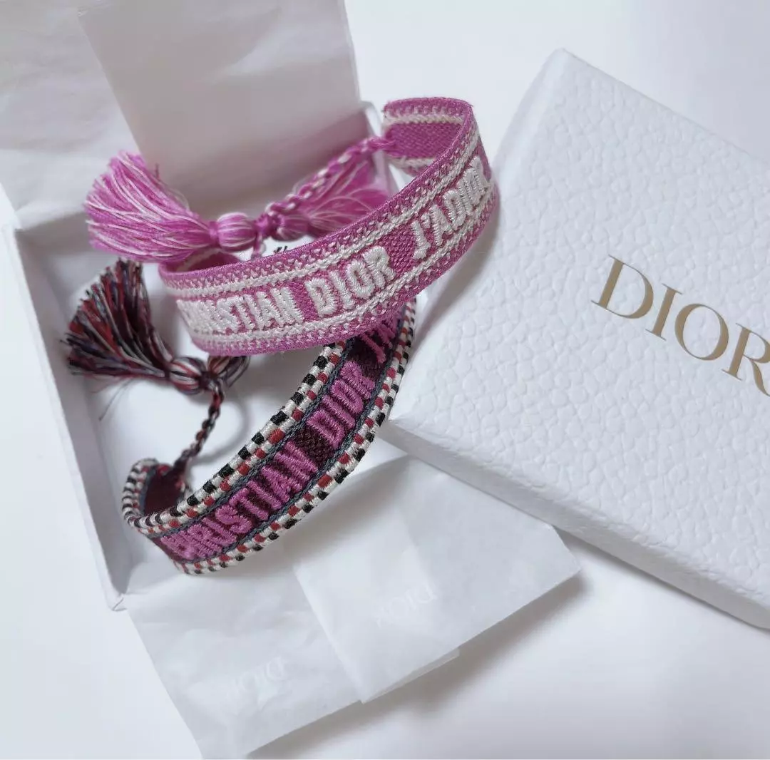 Dior bracelet pink deals