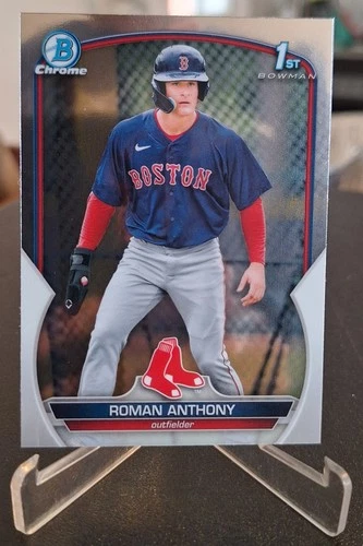 2023 Bowman Chrome - 1st Bowman Prospects Roman Anthony #BCP-71 (RC) Red Sox