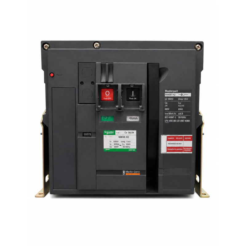 Schneider Electric Masterpact NW08 H2 – Disjoncteur ouvert 800 A (D15)
