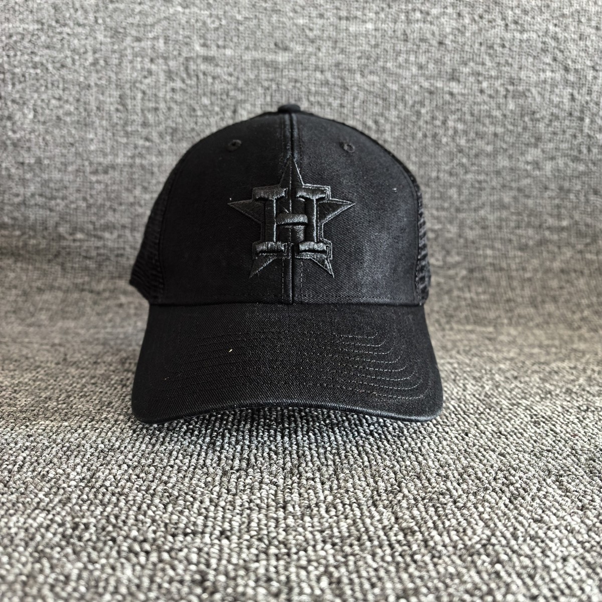 '47 Brand Houston Astros MLB Black Trucker Snapback Hat Cap