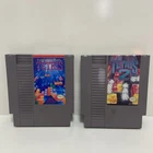 NES Tetris & Tetris 2 Lot Nintendo Tested Working Read Description