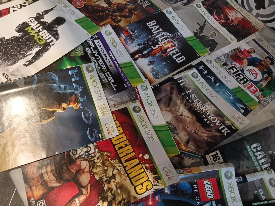 Original Xbox 360 Game Box Art Covers Pre Owned all Original (look at photos 2 - Image 4 of 4