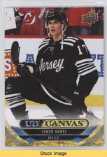2024-25 Upper Deck Series 1 UD Canvas Simon Nemec #C-67 READ kr0