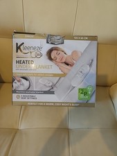 Kleeneze Heated Under Blanket Single 135x65cm Electric 3 Heat Settings