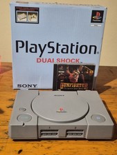 PlayStation 1 Sony PS1 Originale Console + Cavi + Controller + Gioco MIB