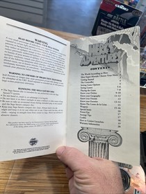 RARE Sega Saturn Herc's Adventures 1997 Authentic & Complete CIB