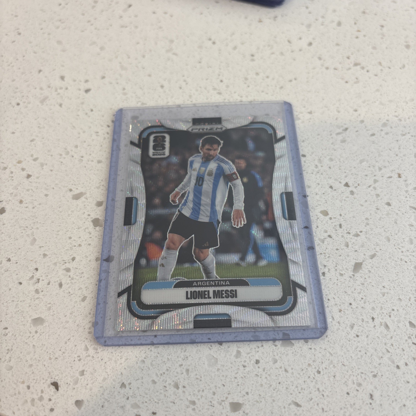 LIONEL MESSI 2026 Prizm FIFA World Cup World Cup Silver Wave Argentina #10