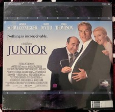 Junior 1994 Laserdisc Sealed Schwarzenegger DeVito Thompson