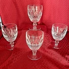 VINTAGE WATERFORD COLLEEN SHORT-STEM WATER/WINE GLASSES - SET OF 4