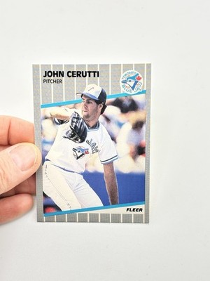 1989 Fleer John Cerutti #228 Toronto Blue Jays Baseball Card NM NM-MT MLB