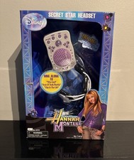 Hannah Montana Secret Star Headset 2007 Toy Disney Microphone Miley Cyrus Rare