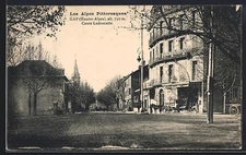 Old postcard Gap / Hautes-Alpes, Cours Ladoucette 1925 