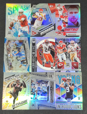 2023 Mosaic Football SILVER PRIZM INSERTS You Pick - 2 Card Minimum