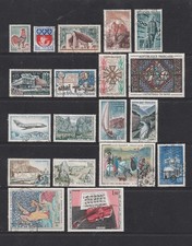 FRANCE 1965 SHORT 19 STAMPS YEAR SET