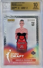 Angela Dugalic 2026 Panini Instant WNBA Draft Night #3 RC Metallic / 5 BGS 10 💎