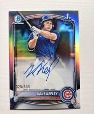 Kane Kepley Bowman 2025 Refractor /499 Auto