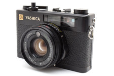 Yashica Electro 35CC Black Rangefinder Film Camera 35mm f/1.8 Lens Japan Exc 4