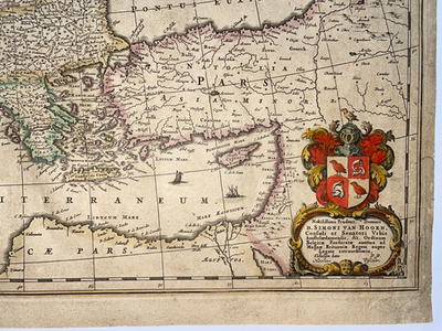 International Directory of 18th Century… EUROPE c. 1656 NICOLAS VISSCHER I LARGE ANTIQUE MAP 17TH CENTURY