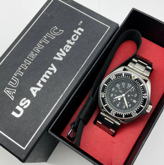 Rare! Stocker and Yale 90640 Sandy 660 Quartz US Army Watch