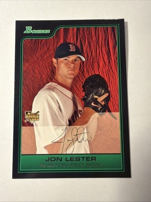 2006 Bowman Draft Picks & Prospects #BDP22 Jon Lester Boston Red Sox