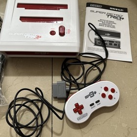 Retro-Bit Super Retro Trio HD Plus 720P 3 in 1 Console System - Red/White