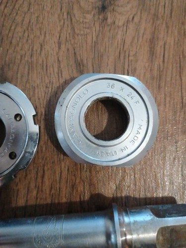 Vintage Campagnolo MC Chorus C Record Era 110 Mm 70 SS Bottom Bracket VVGC - Picture 6 of 23