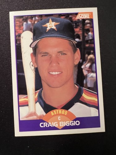 1989 Score Craig Biggio #237 Rookie RC HOF