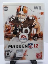 Madden NFL 12 - Nintendo Wii - Sports/Football Game - W/ User Manual 