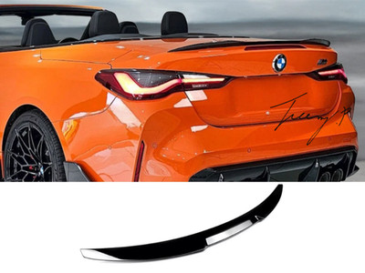 BMW 4er G23 (2021+) Glanz Schwarz M4 Style Heck Dach Kofferraum Spoiler Lippe