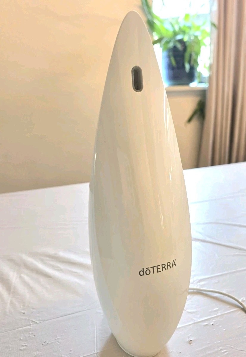 doTERRA Lotus Essential Oil Diffuser White Ultrasonic Aromatherapy 