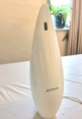 doTERRA Lotus Essential Oil Diffuser White Ultrasonic Aromatherapy Mister Light