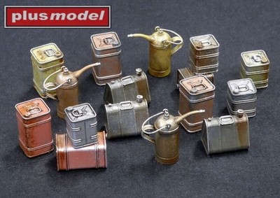 Plus Model DP3008 - 1/35 German oil canisters - Neu